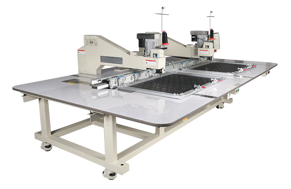 全自动双头厚料缝纫机