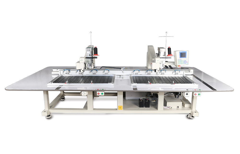 全自动双头厚料缝纫机