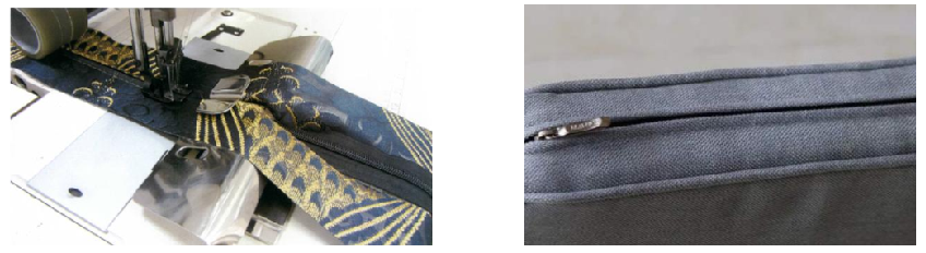 拉链窗一次成型专用缝纫机