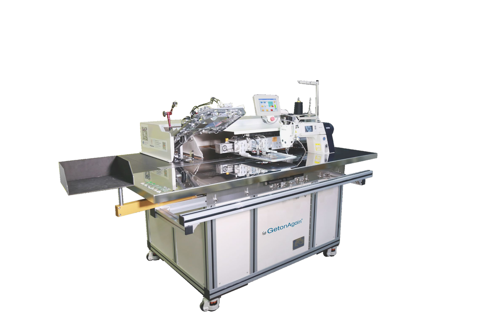 智能免烫贴袋缝纫机